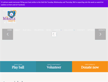 Tablet Screenshot of gbmiracleleague.com